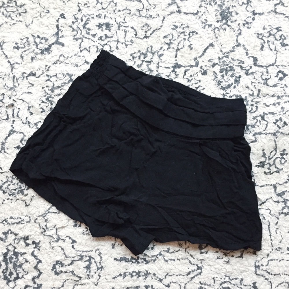 Black Shorts • cotton, short shorts, light